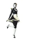 Second Skin Fetish Sexy Tight Lingerie Cross-dresser Maid Dress