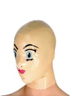 Second Skin Nature Latex Mask Game Gear Latex Head Cover