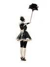 Second Skin Fetish Sexy Tight Lingerie Cross-dresser Maid Dress