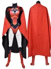 Second Skin Red Lantern Supergirl Cosplay Costume Female Hero Costume