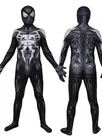 Second Skin Black Venom 2099 Spiderman Bodysuit Spiderman Cosplay Two-dimensional Costume