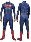 Second Skin Justice Superman Man of Steel 2 Bodysuit Superman Cosplay X Task Force Costume