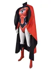 Second Skin Red Lantern Supergirl Cosplay Costume Female Hero Costume