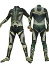 Second Skin DC Aquaman Sea King Diver Cosplay Aquaman One piece Halloween Costume