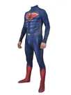 Second Skin Justice Superman Man of Steel 2 Bodysuit Superman Cosplay X Task Force Costume