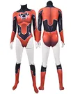 Second Skin Red Lantern Supergirl Cosplay Costume Female Hero Costume
