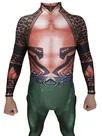 Second Skin DC Aquaman Sea King Diver Cosplay Aquaman One piece Halloween Costume