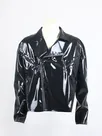 Second Skin Long Sleeved Black Latex Clothing Natural Latex Fashion Jacket