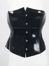 Second Skin Natural Latex Clothing Lady Transformation Clothing Latex Tunic Custom-made Shapewear