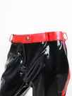 Second Skin Fetish Latex Clothing Color-block Slacks Custom-made Fetish Handmade Second Skin Fetish Latex Clothing Color-block Slacks Custom-made Fetish Handmade