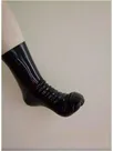 Second Skin Fetish Latex Socks Black Unisex Latex Socks Second Skin Fetish Latex Socks Black Unisex Latex Socks