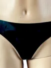 Second Skin Latex Fashion Women Underwear Female Panties Sexy Shorts Thong Briefs Black Fetish Latex Underpants