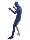 Grey and Navy Unisex Second Skin Full Body Lycra Spandex Zentai Catsuit Skinsuit Grey and Navy Unisex Second Skin Full Body Lycra Spandex Zentai Catsuit Skinsuit