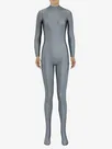 Grey Women Costume Lycra Skinsuit Spandex Catsuit Zentai Unitard Second-skin Clothing Grey Women Costume Lycra Skinsuit Spandex Catsuit Zentai Unitard Second-skin Clothing
