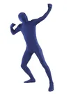 Navy Blue Second Skin Full Body Lycra Skinsuit Spandex Catsuit Zentai Unitard Navy Blue Second Skin Full Body Lycra Skinsuit Spandex Catsuit Zentai Unitard