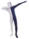 White Navy Lycra Spandex Zentai Catsuit Skinsuit Unisex Second Skin Full Body Zentai Catsuit Skinsuit White Navy Lycra Spandex Zentai Catsuit Skinsuit Unisex Second Skin Full Body Zentai Catsuit Skinsuit