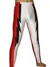 Second Skin Black Red Pants White Long Spandex Trousers Second Skin Black Red Pants White Long Spandex Trousers