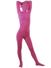 Skinsuit Spandex Costume Fuchsia Red Unisex Lace Catsuit Zentai Unitard Second-skin Clothing Skinsuit Spandex Costume Fuchsia Red Unisex Lace Catsuit Zentai Unitard Second-skin Clothing