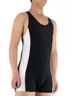 White Sleeveless Tights Lycra Spandex Bodysuit Zentai Skinsuit Leotard