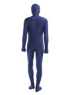 Navy Blue Second Skin Full Body Lycra Skinsuit Spandex Catsuit Zentai Unitard Navy Blue Second Skin Full Body Lycra Skinsuit Spandex Catsuit Zentai Unitard