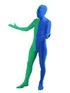 Blue Lycra Spandex Body Suit Unisex Second Skin Full Body Split Zentai Catsuit Skinsuit Blue Lycra Spandex Body Suit Unisex Second Skin Full Body Split Zentai Catsuit Skinsuit