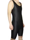 Second Skin Black Wet Suit Lycra Spandex Zentai Skinsuit Leotard