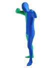 Blue Lycra Spandex Body Suit Unisex Second Skin Full Body Split Zentai Catsuit Skinsuit Blue Lycra Spandex Body Suit Unisex Second Skin Full Body Split Zentai Catsuit Skinsuit