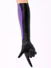 Second Skin Natural Latex Black Purple Latex Gloves