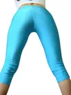 Second Skin Blue Lycra Cropped Tight Pants Spandex Trousers Lycra Costume Second Skin Blue Lycra Cropped Tight Pants Spandex Trousers Lycra Costume