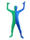 Blue Lycra Spandex Body Suit Unisex Second Skin Full Body Split Zentai Catsuit Skinsuit Blue Lycra Spandex Body Suit Unisex Second Skin Full Body Split Zentai Catsuit Skinsuit