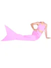 Second Skin Light Pink Mermaid Tail Wet Look Shiny Metallic Clothes Second Skin Light Pink Mermaid Tail Wet Look Shiny Metallic Clothes