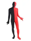 Black and Red Costume Second Skin Full Body Lycra Spandex Zentai Catsuit Skinsuit Black and Red Costume Second Skin Full Body Lycra Spandex Zentai Catsuit Skinsuit