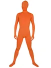 Orange Zentai Costume Second Skin Full Body Lycra Skinsuit Spandex Catsuit Orange Zentai Costume Second Skin Full Body Lycra Skinsuit Spandex Catsuit