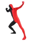 Black and Red Costume Second Skin Full Body Lycra Spandex Zentai Catsuit Skinsuit Black and Red Costume Second Skin Full Body Lycra Spandex Zentai Catsuit Skinsuit