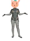 Evangelion Eva Plug Suit Cosplay Superhero Zentai Catsuit Skinsuit Second-skin Clothing