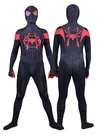 2018 Parallel Universe Little Black Spider Cosplay Miles Spider-man Zentai Catsuit Skinsuit Second-skin Clothing