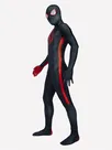 Men Parallel Universe Spider-man Miles Costume Second Skin Full Body Zentai Catsuit Skinsuit
