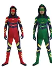 Anime Movie Hero Green Arrow Red Arrow Cosplay Zentai Catsuit Skinsuit Second-skin Clothing