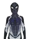Men PS4 Negative Space Costume Spandex Spiderman Cosplay Zentai Catsuit Skinsuit Second-skin Clothing