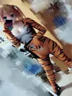 Girls Adult Children Red Black Cat Cosplay Tiger Skin Zentai Catsuit Skinsuit Girls Adult Children Red Black Cat Cosplay Tiger Skin Zentai Catsuit Skinsuit