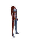 Movie Women Predator Spandex Cosplay Zentai Catsuit Skinsuit Second-skin Clothing