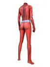 Totally Spies Anime Red Girl Agent Group Mandy Cosplay Second Skin Full Body Zentai Catsuit Skinsuit