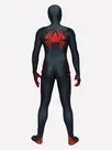 Men Parallel Universe Spider-man Miles Costume Second Skin Full Body Zentai Catsuit Skinsuit