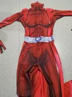 Totally Spies Anime Red Girl Agent Group Mandy Cosplay Second Skin Full Body Zentai Catsuit Skinsuit