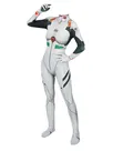 Rei Ayanami Evangelion Costume Eva Battle Suit Female One-piece Second Skin Full Body Cosplay Zentai Catsuit Skinsuit