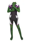 American Drama Female Hulk Cosplay Costume Second Skin Full Body Spandex Zentai Catsuit Skinsuit