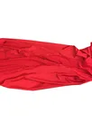 Second Skin Women Supergirl Hero Costume with Cape and Blindfold Cosplay Zentai Skinsuit Leotard