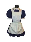 Second Skin Male Sissy Wetlook PVC Dress French Maid Dress Puff Sleeve Maid Servant Uniform Second Skin Male Sissy Wetlook PVC Dress French Maid Dress Puff Sleeve Maid Servant Uniform