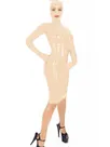 Zentai Second-skin Women Wet Look Skinsuit Wetlook Unitard PVC Hooded Mini Dress Zipper Bondage Dress Wrap Dress with Mask Zentai Second-skin Women Wet Look Skinsuit Wetlook Unitard PVC Hooded Mini Dress Zipper Bondage Dress Wrap Dress with Mask