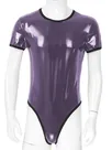 Second Skin Breathable Short Sleeve O-neck Rompers Underwear Fitness Bodysuits